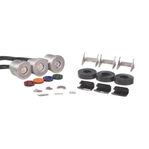 Kasco Stainless Steel LED Light Set (3 Fixtures)