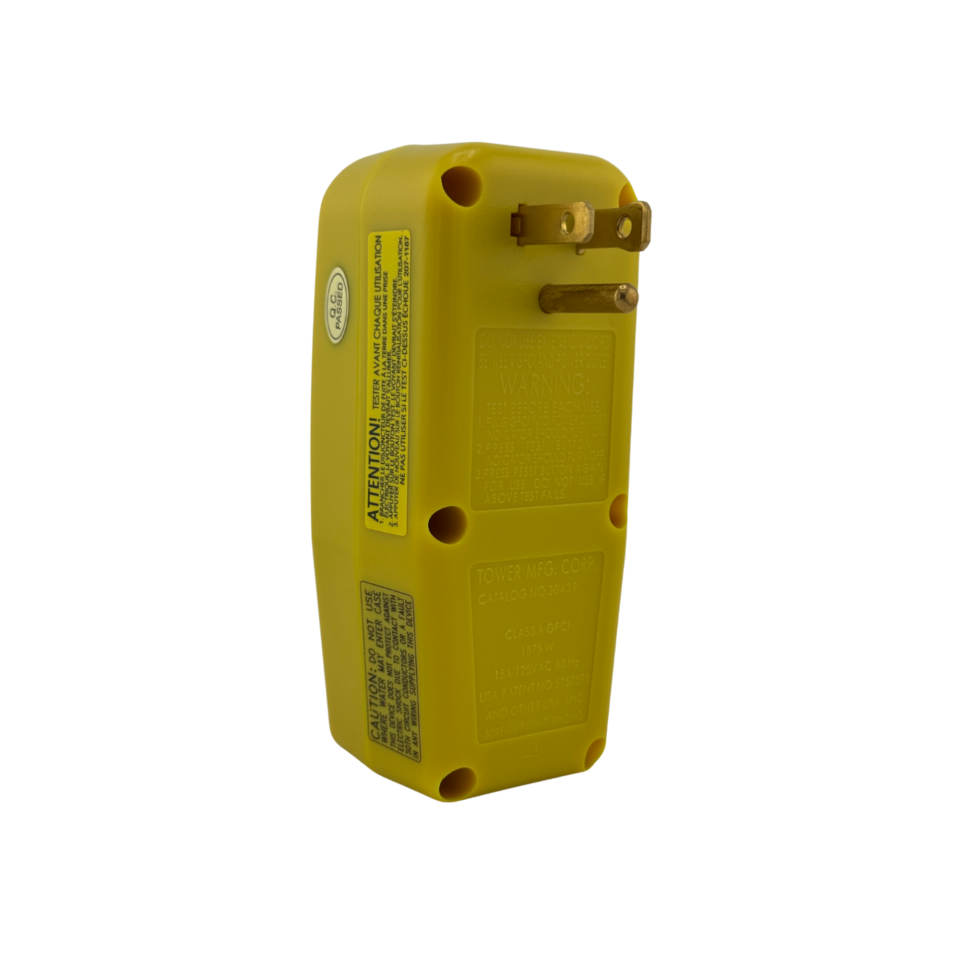 Right Angle GFCI Plug-In Adapter - Image 3