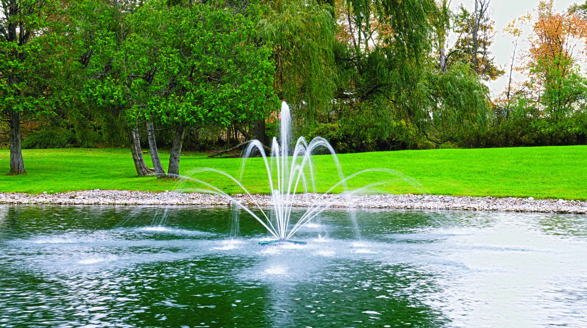 Airmax EcoSeries 1/2 HP Floating Pond Fountain | 3 Spray Patterns - Image 6