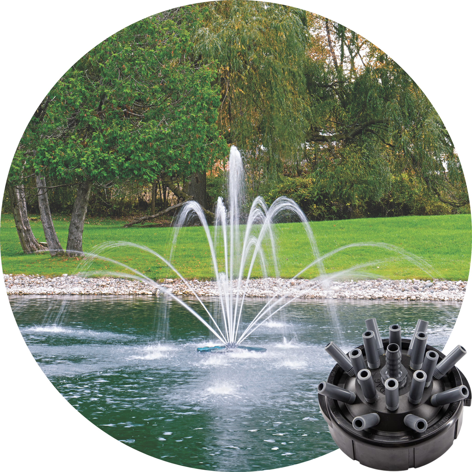 Airmax Double Arch & Geyser Nozzle