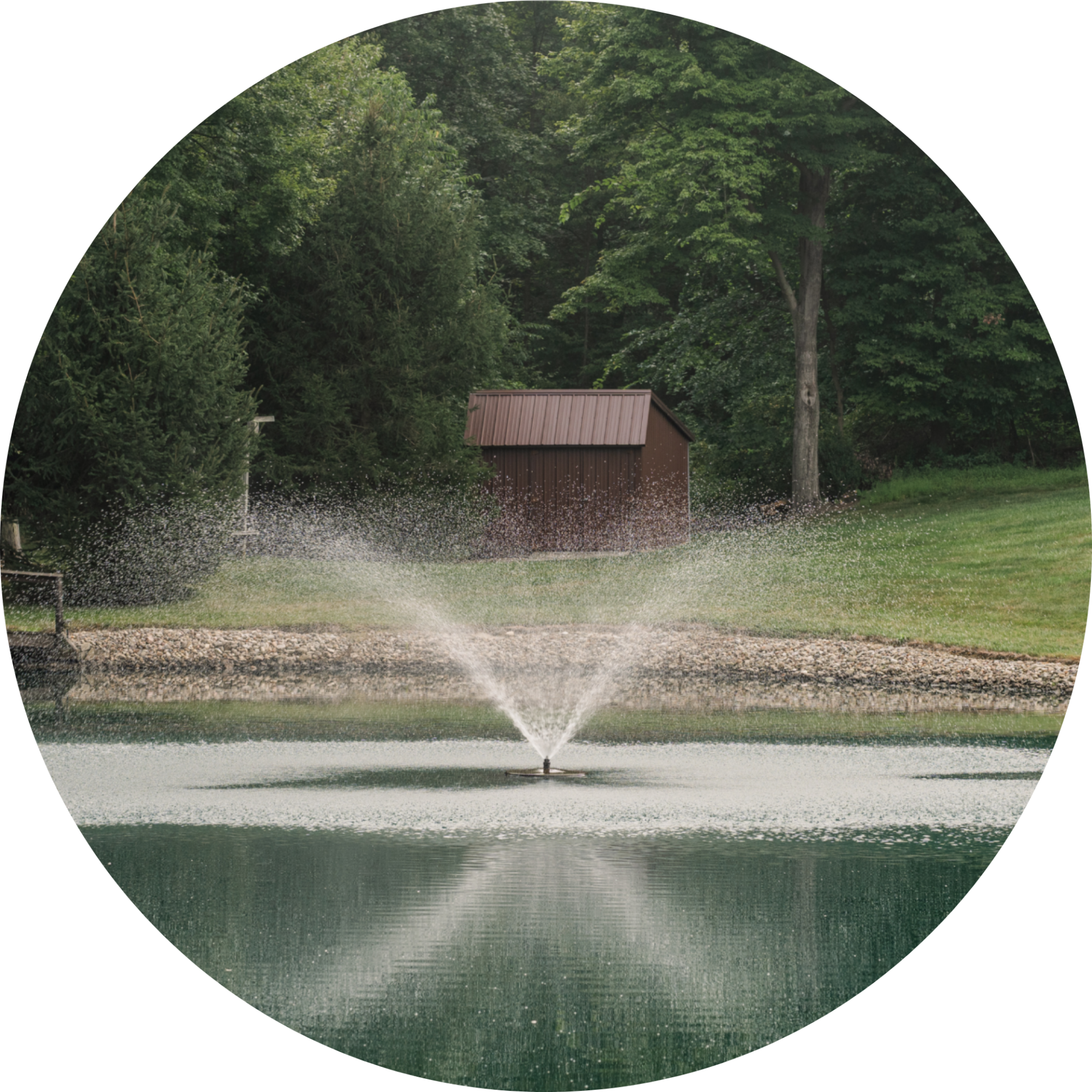 RHP 6026 Adjustable V fountain nozzle spray pattern